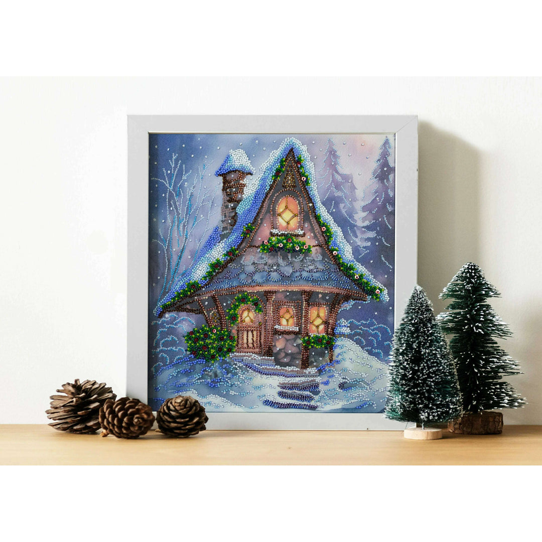 Bead Embroidery Kit - When winter blows cold