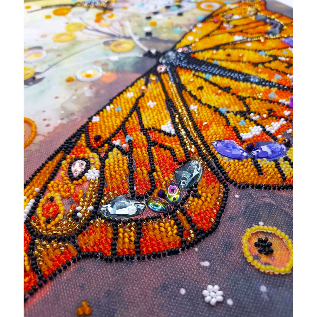 Bead Embroidery Kit Amber flight AB-874