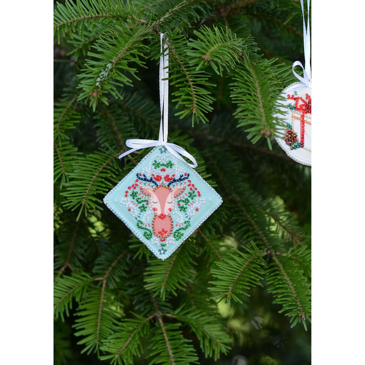 Bead Embroidery Kit Decoration - Christmas mood ABT-029