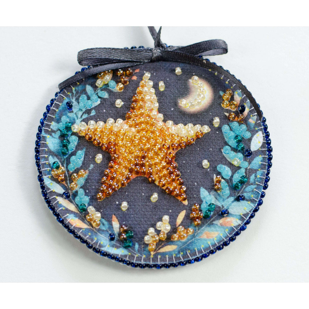 Bead Embroidery Kit Decoration - Star, shine! ABT-037