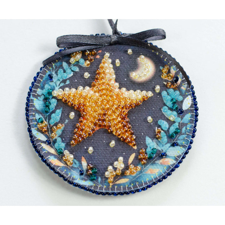 Bead Embroidery Kit Decoration - Star, shine! ABT-037