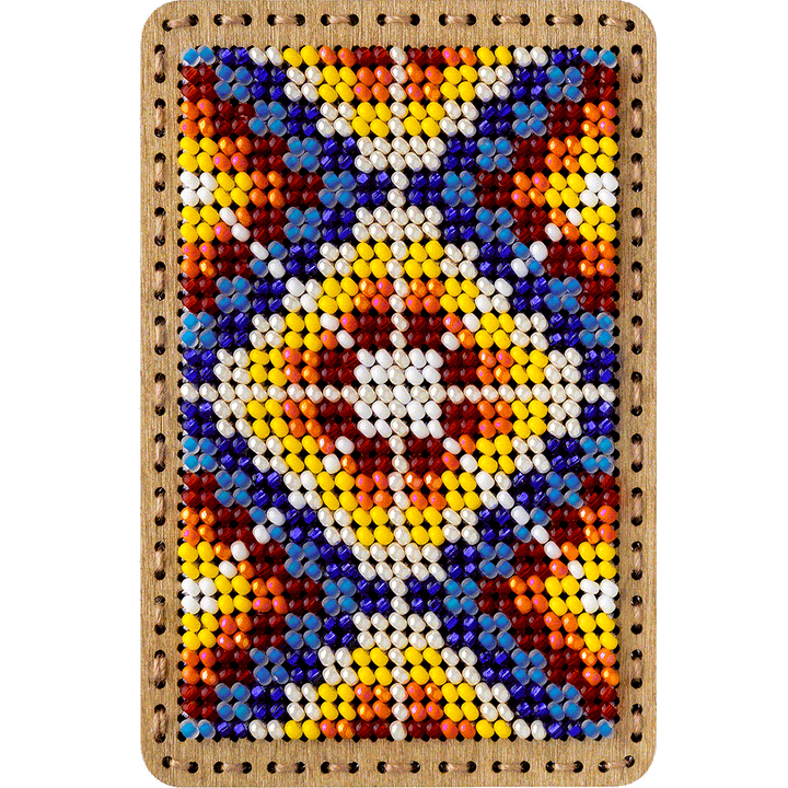 Bead Embroidery Kit for creating a needle box FLZB(N)-096