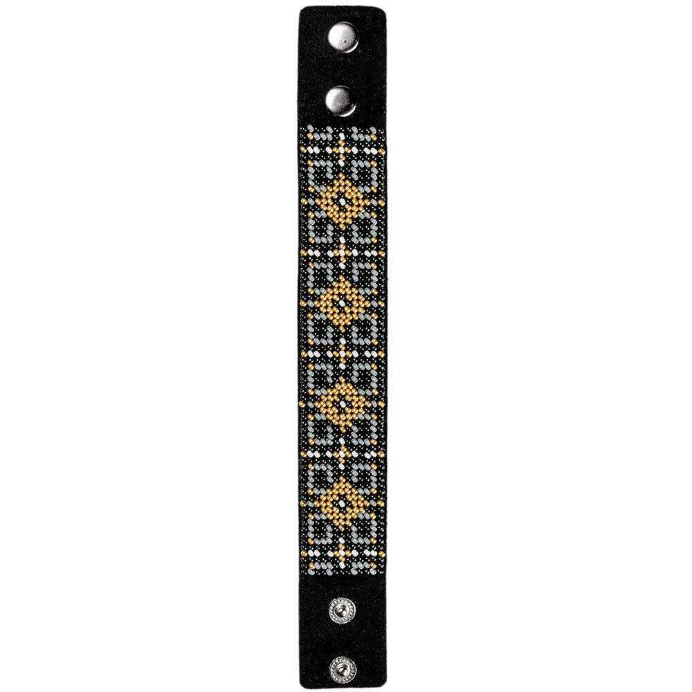Bead embroidery kit on artificial leather FLBB-022