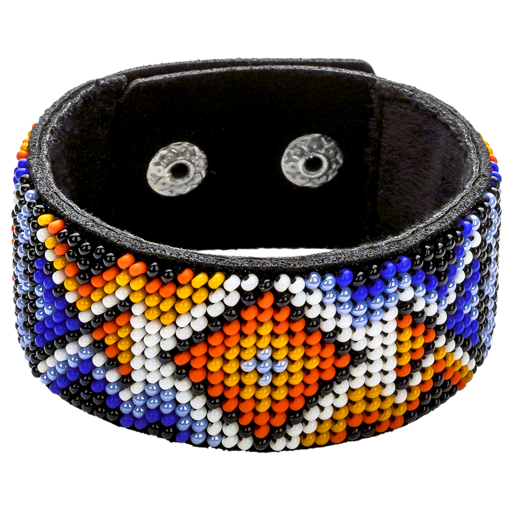 Bead embroidery kit on artificial leather FLBB-023