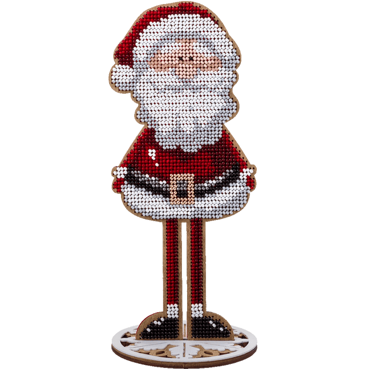 Bead embroidery kit on wood FLK-209