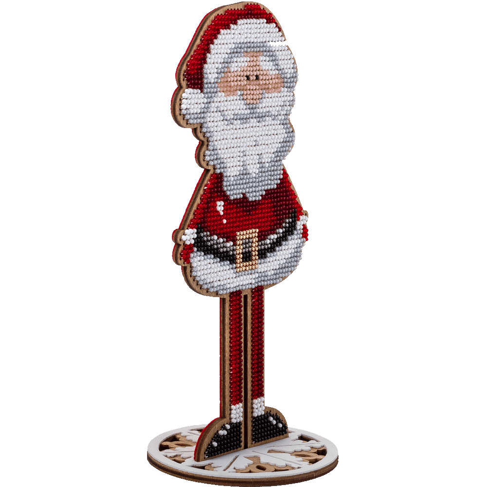 Bead embroidery kit on wood FLK-209