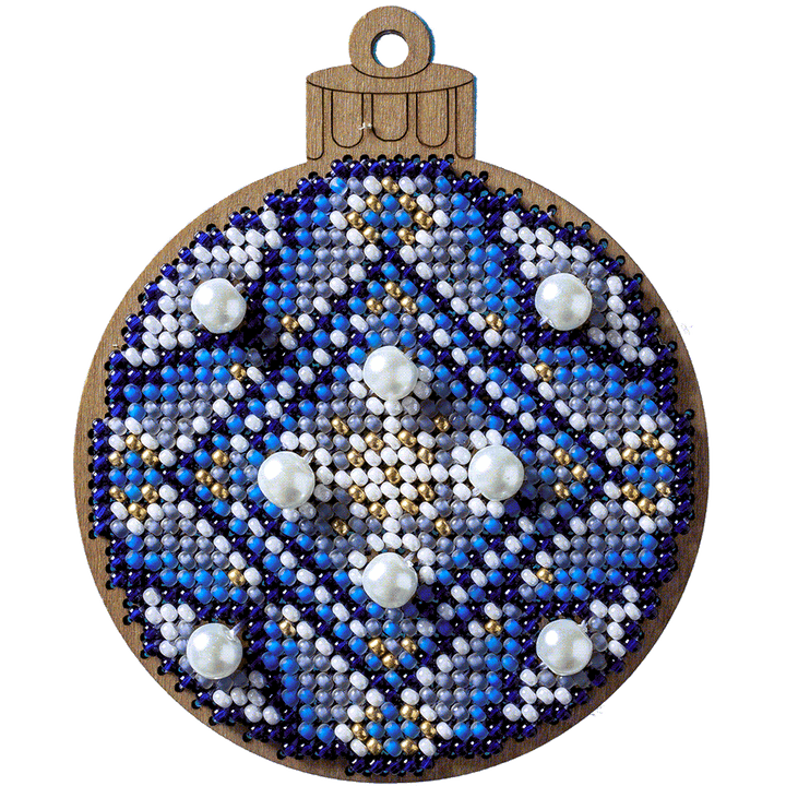 Bead embroidery kit on wood FLK-311