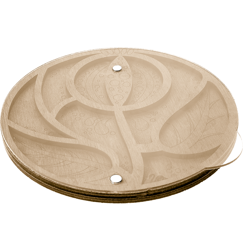 Bead organizer with transparent cover FLZB-028