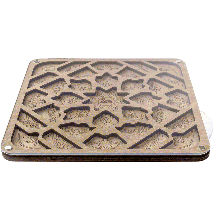 Bead organizer with transparent cover FLZB-093