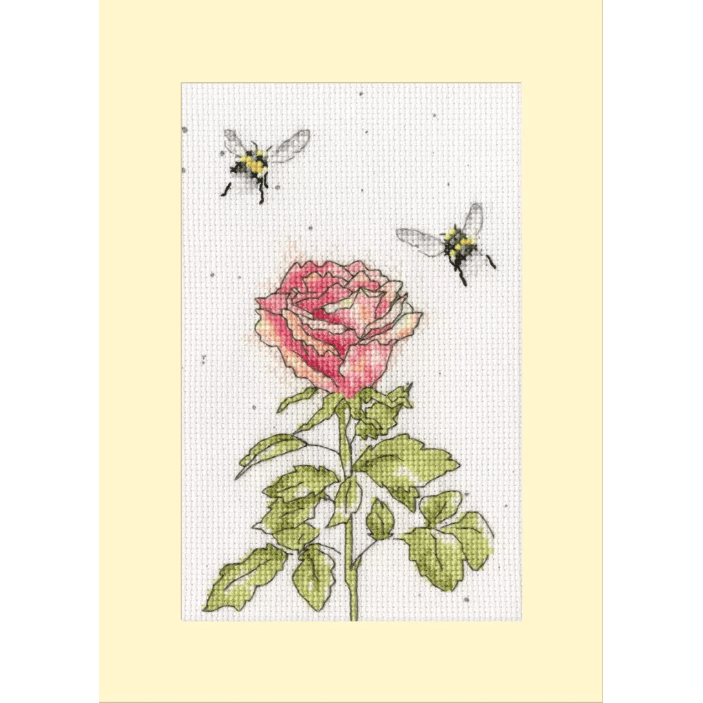 Bee Mine Forever -Thread Pack XGC59-TP Counted Cross Stitch Kit