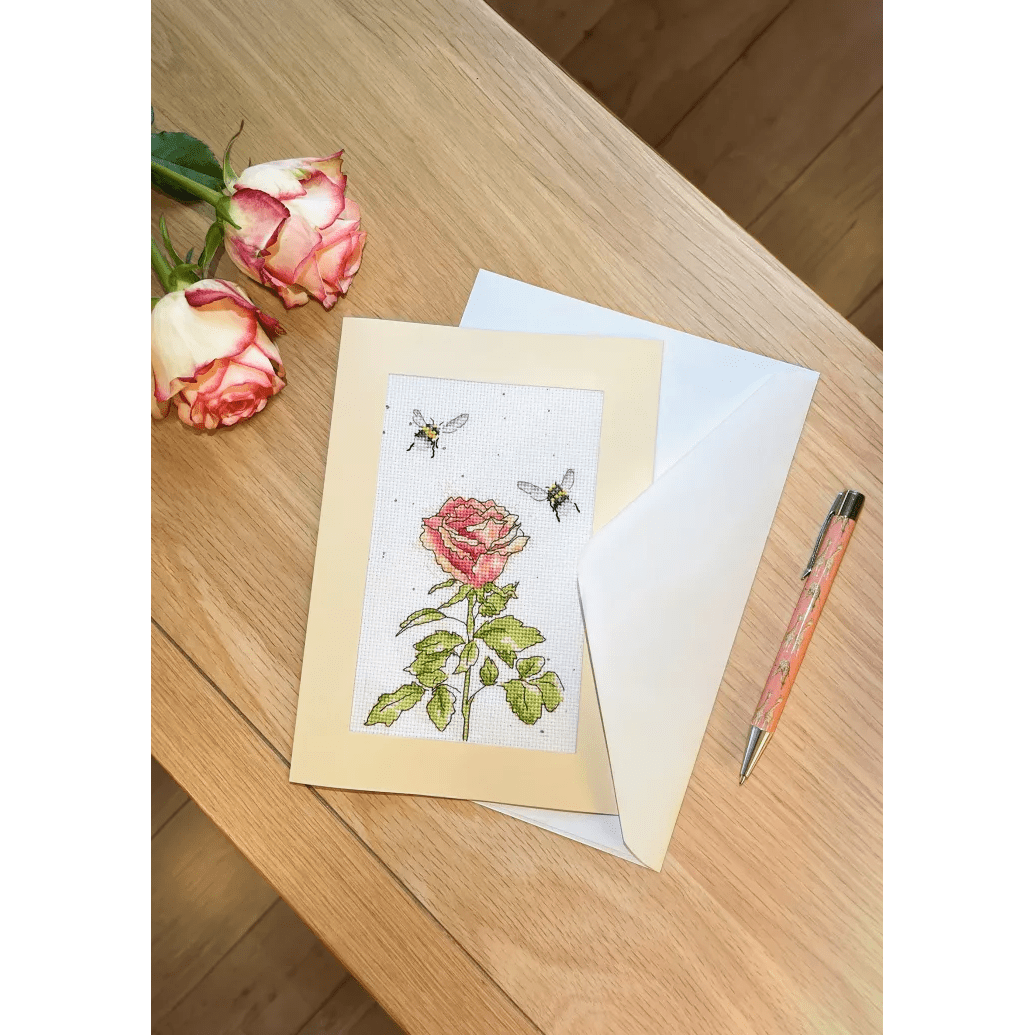 Bee Mine Forever -Thread Pack XGC59-TP Counted Cross Stitch Kit