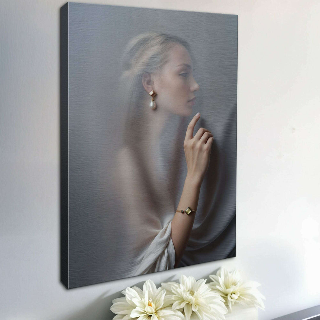 Behind Curtain Wall Art