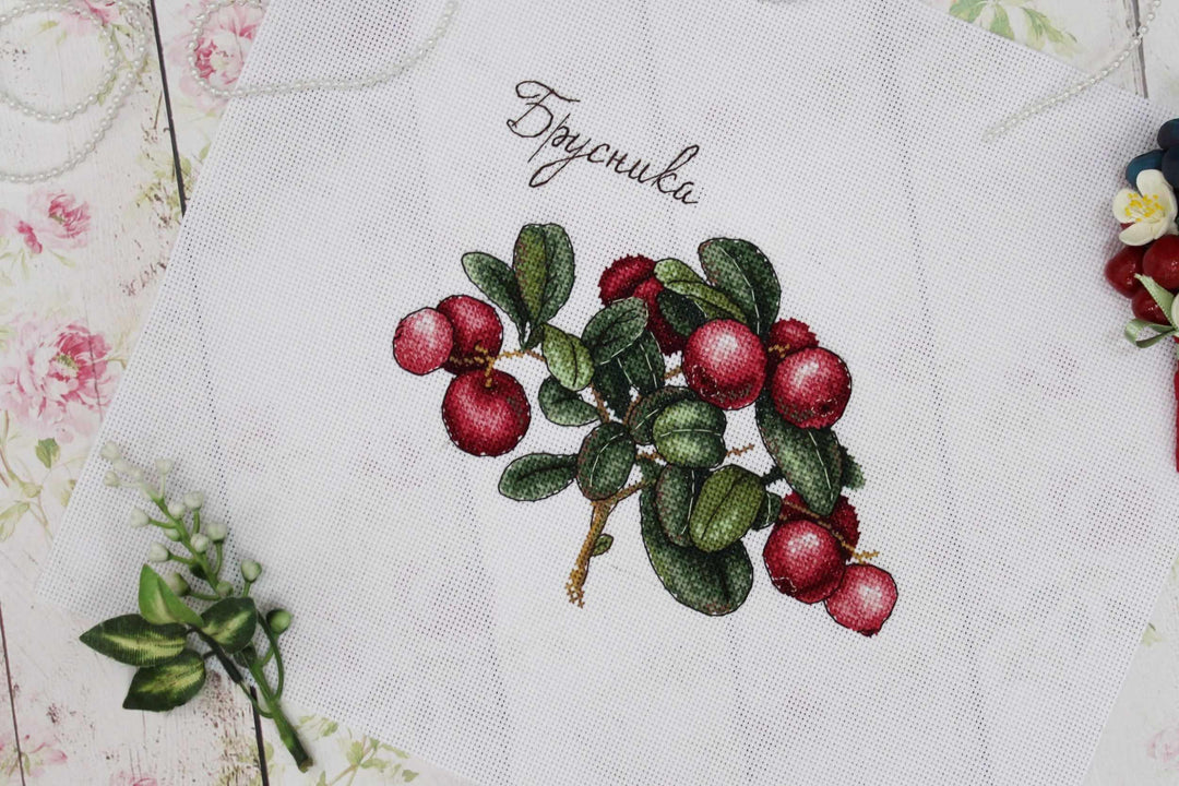 Berries SNV-650 Counted Cross Stitch Kit