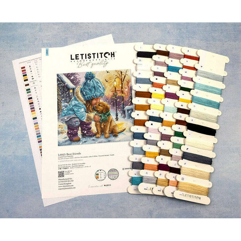 Best Friends L9925 Counted Cross Stitch Kit