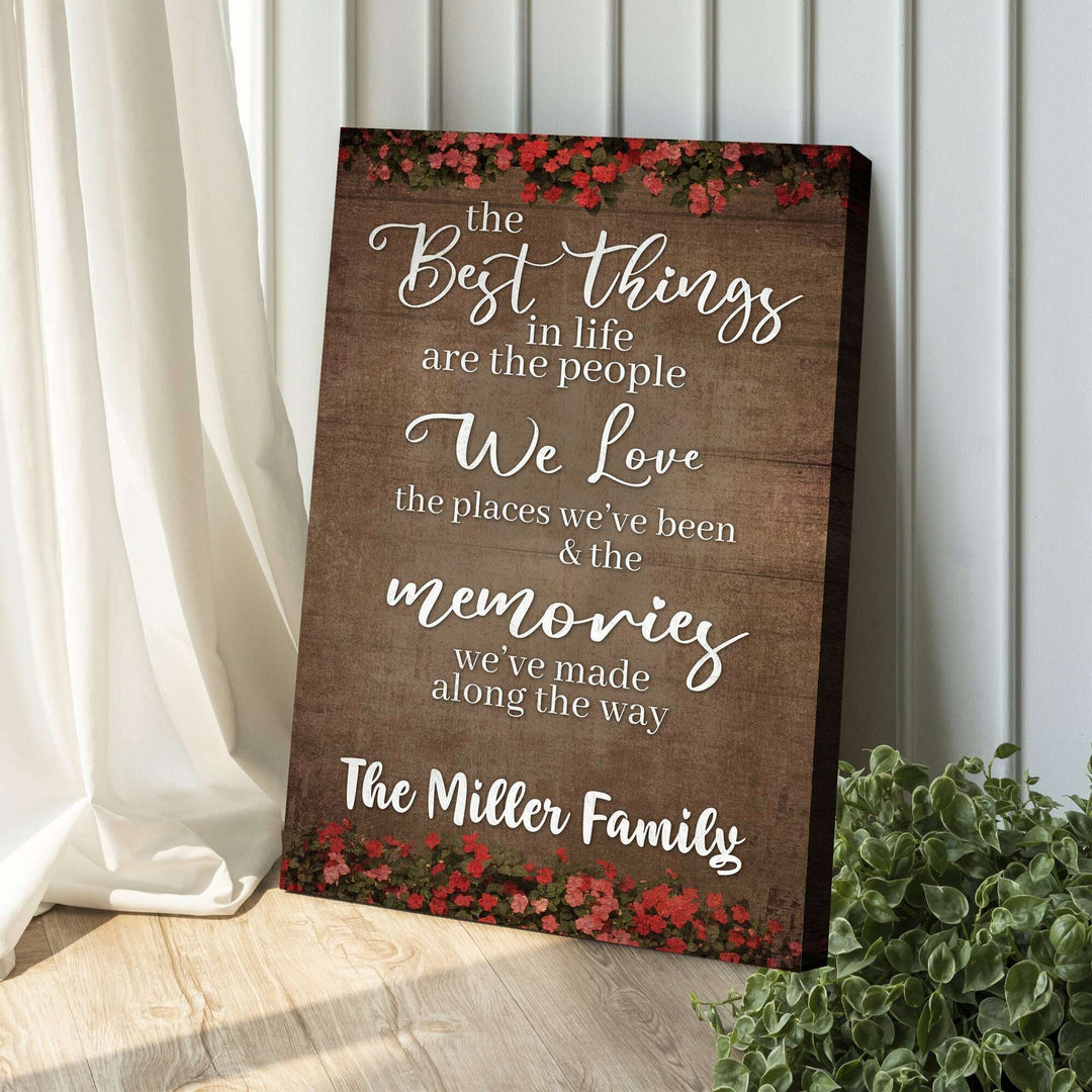 Best Things In Life Sign II