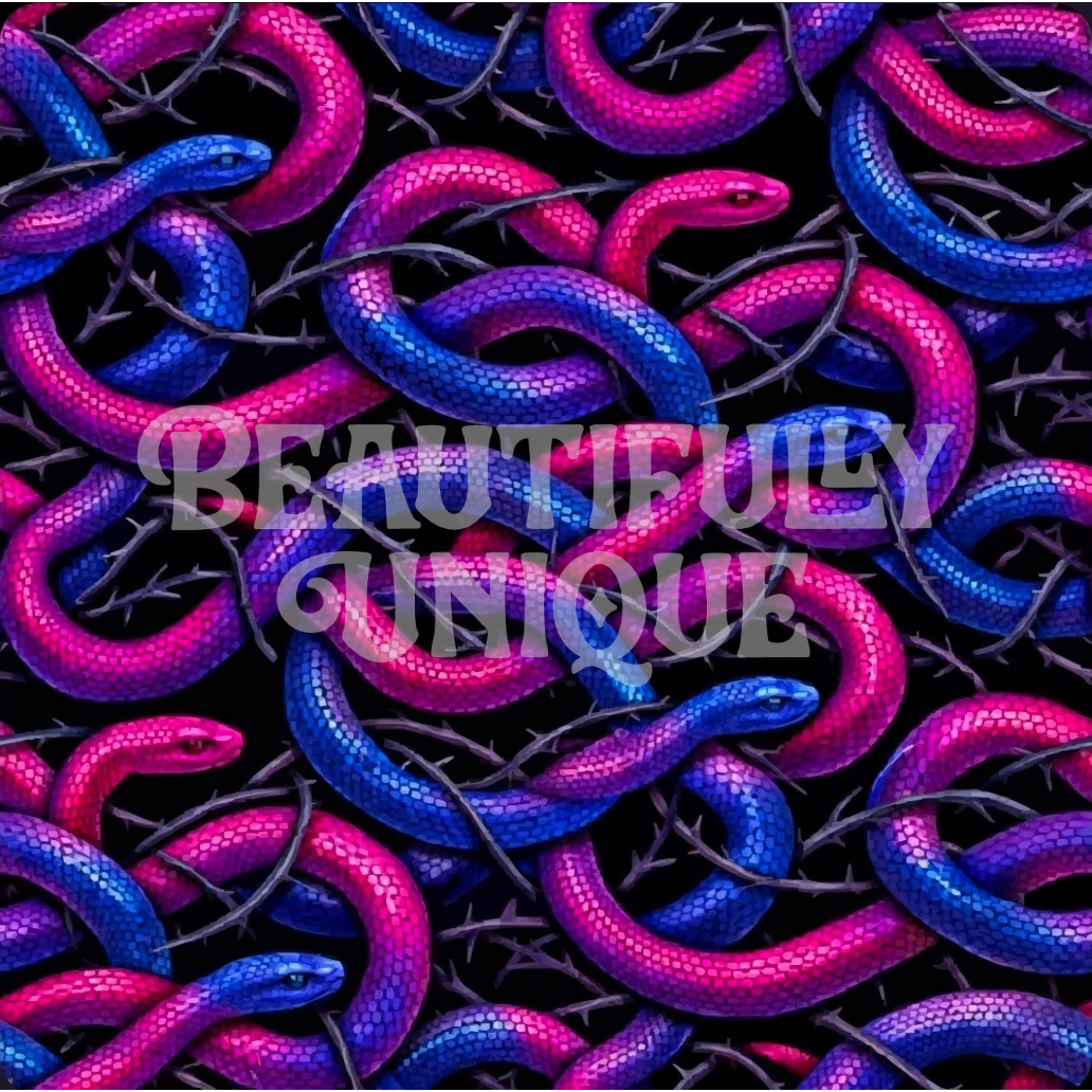 Bisexual Thornbound Exclusive Leggings - High-quality Handcrafted Vibrant LGBTQ+ Pride