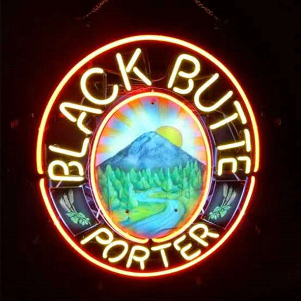Black Butte Porter Neon Light Sign