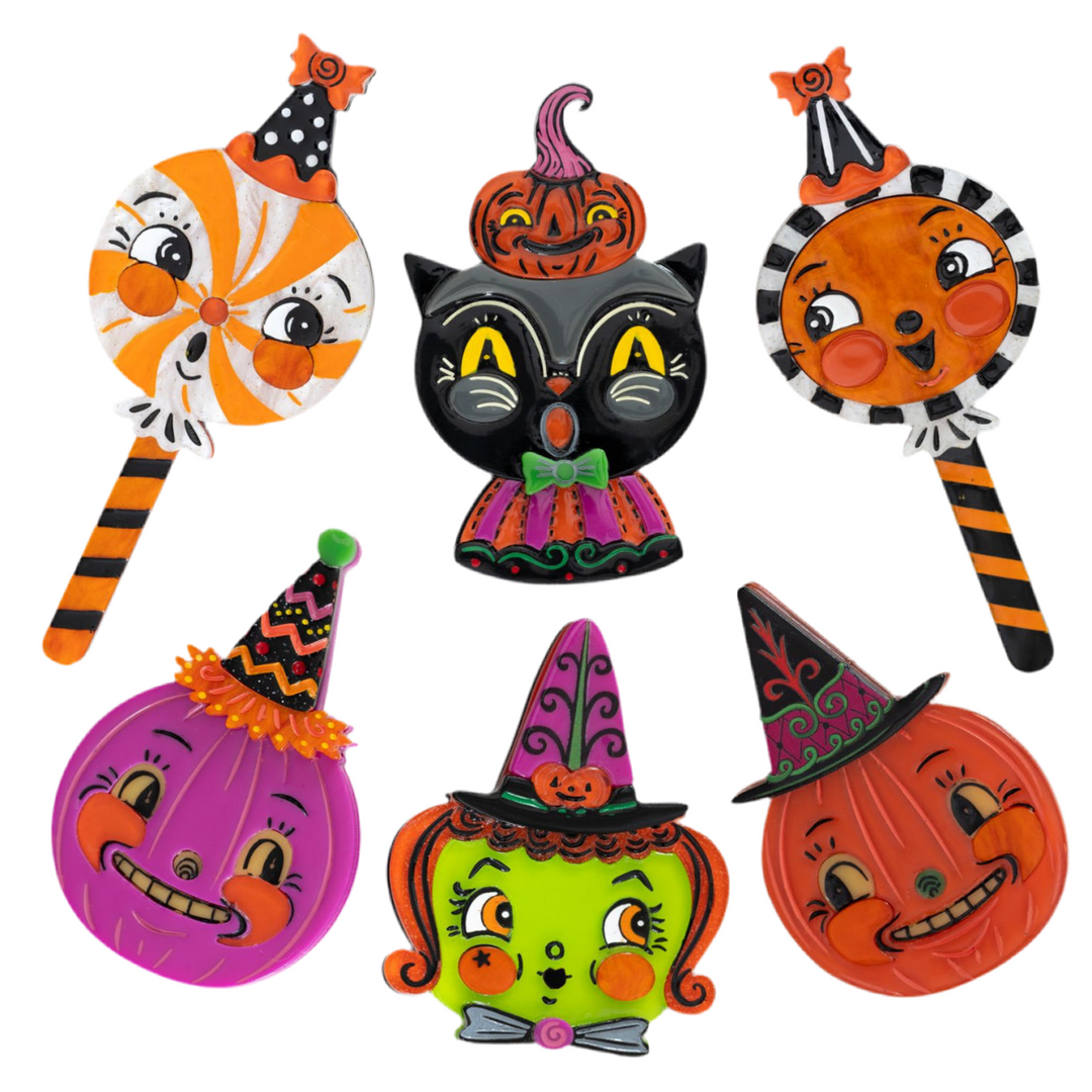 Black Cat with Kinny Brooch by Lipstick & Chrome – view 4