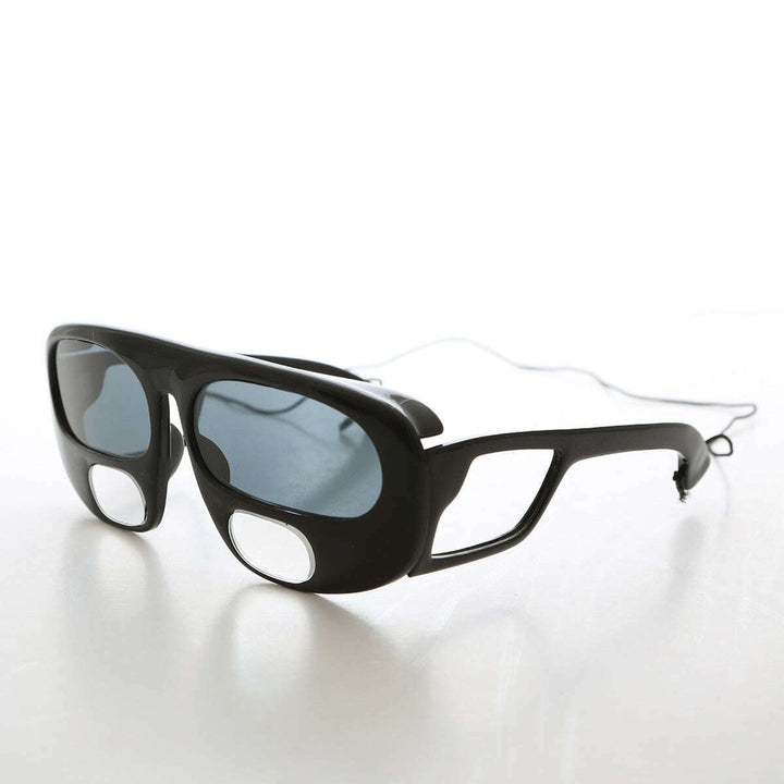 Black Fishing Polarized Bifocal Sunglasses - Wright