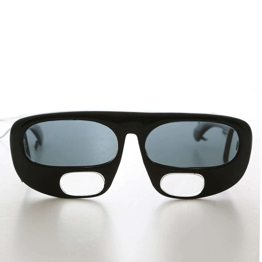 Black Fishing Polarized Bifocal Sunglasses - Wright