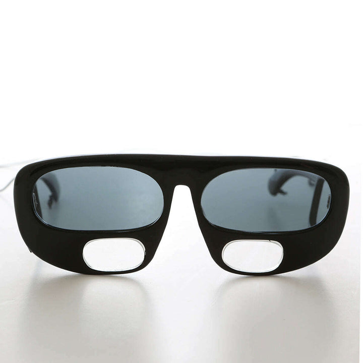 Black Fishing Polarized Bifocal Sunglasses - Wright