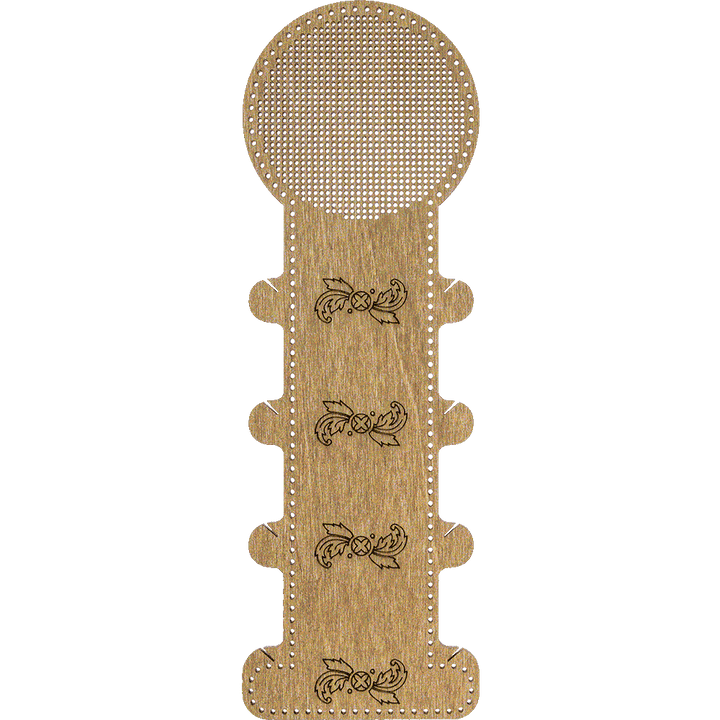 Blank for embroidery with thread on wood FLHW-005