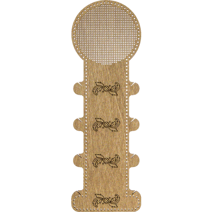 Blank for embroidery with thread on wood FLHW-005