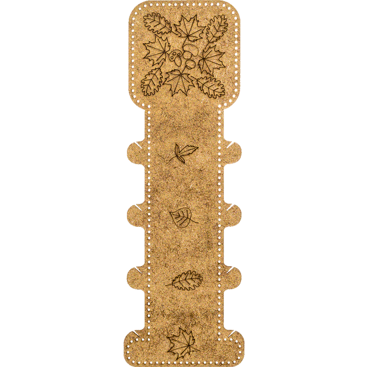 Blank for embroidery with thread on wood FLHW-010