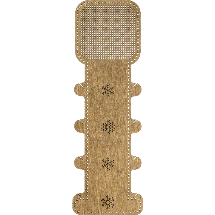 Blank for embroidery with thread on wood FLHW-011