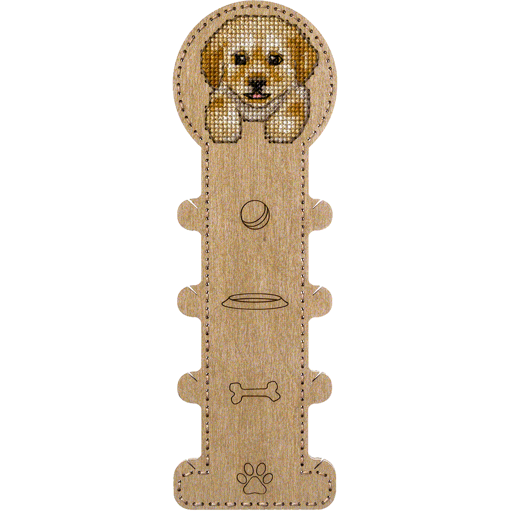 Blank for embroidery with thread on wood FLHW-013