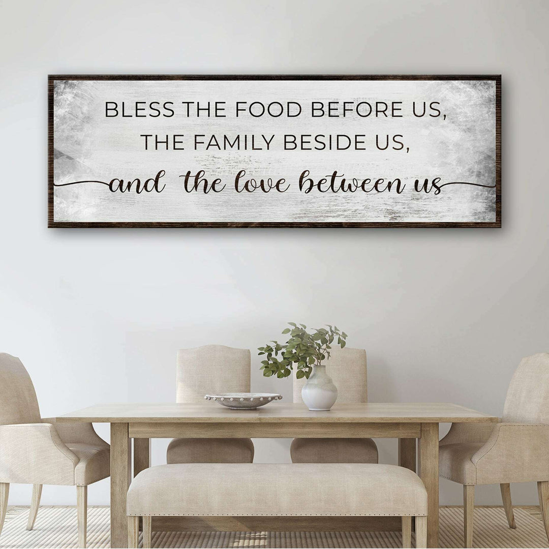 Bless The Love Between Us Sign