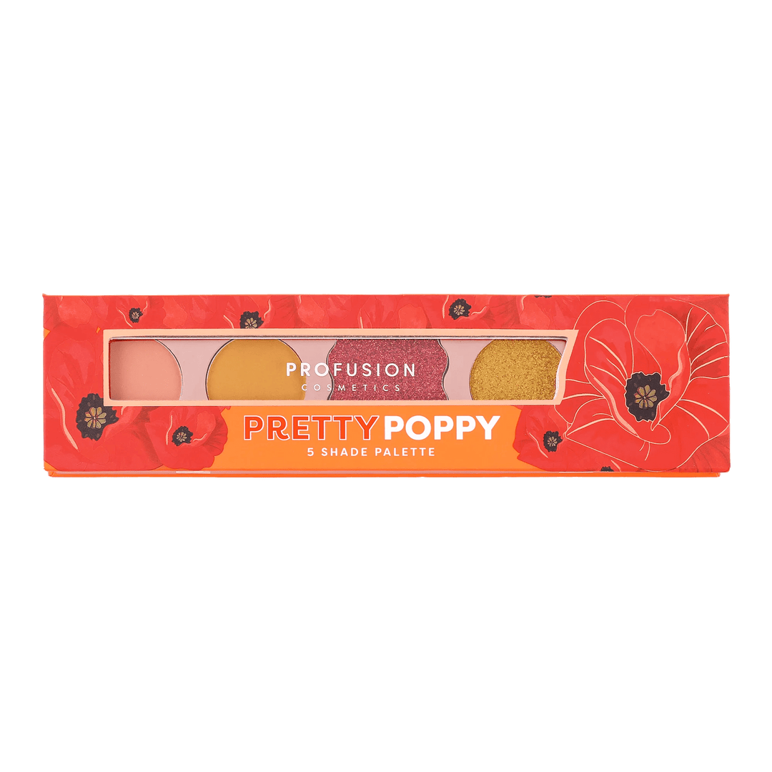 Blooming Hues 5 shade palette