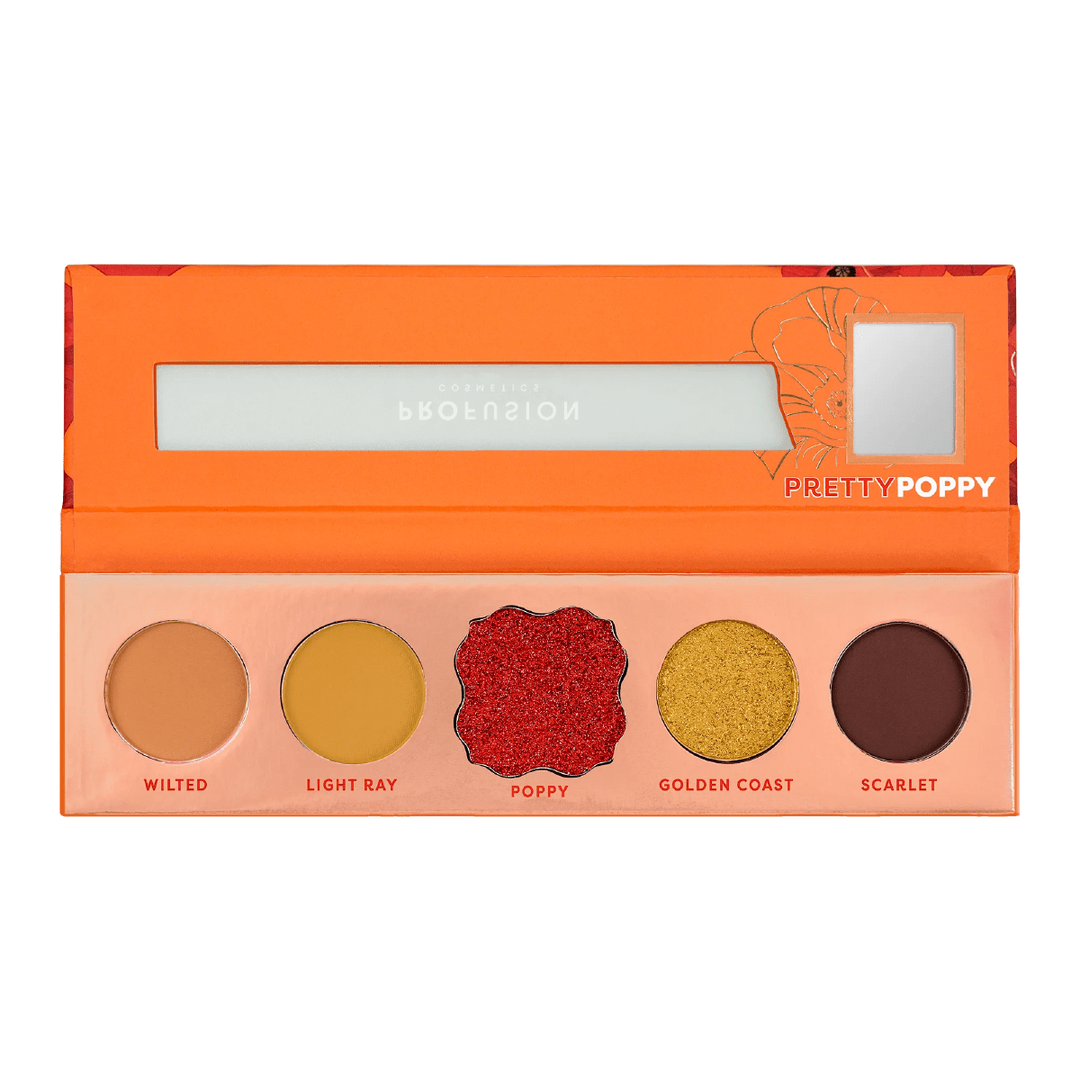 Blooming Hues 5 shade palette