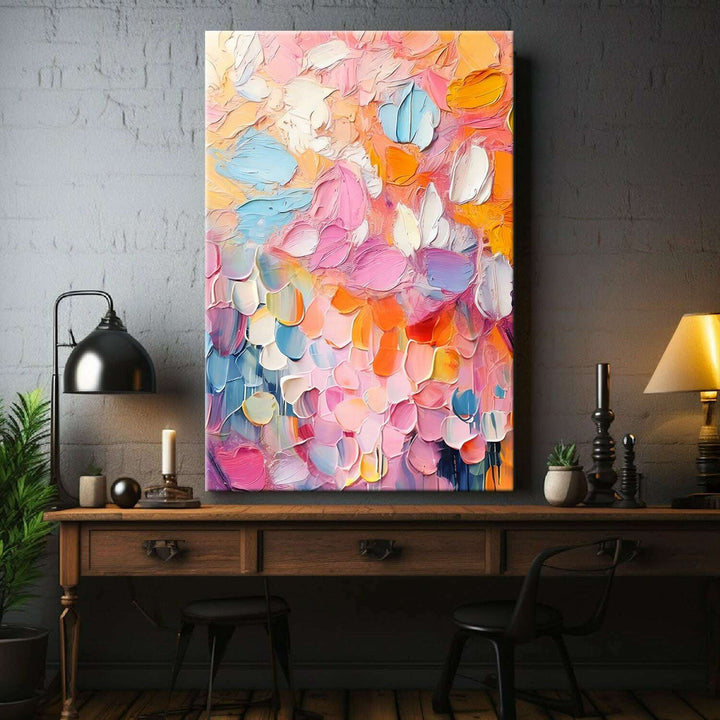 Blooming Rhapsody Abstract Wall Art