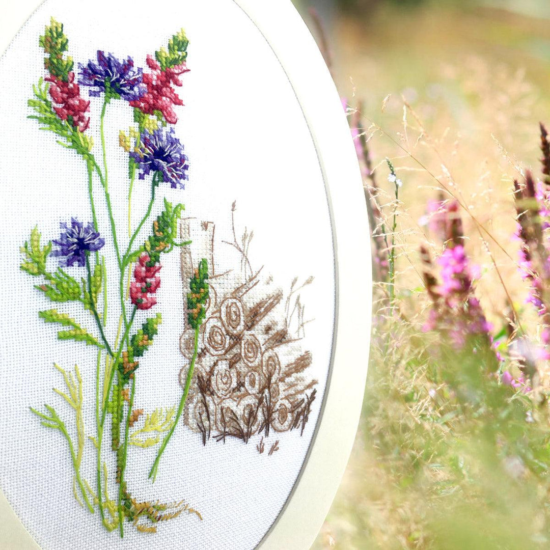 Bloomy herbs M778 Counted Cross Stitch Kit