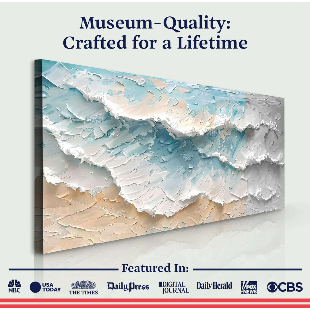 Blue Ocean Coastal Wall Art