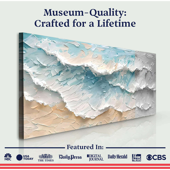 Blue Ocean Coastal Wall Art