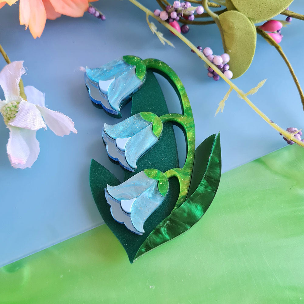 Bluebell Brooch- Pre Order by Cherryloco Jewellery 5