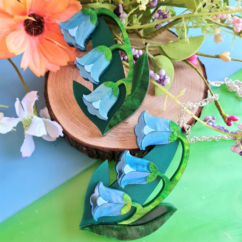 Bluebell Pendant - Pre Order by Cherryloco Jewellery 2