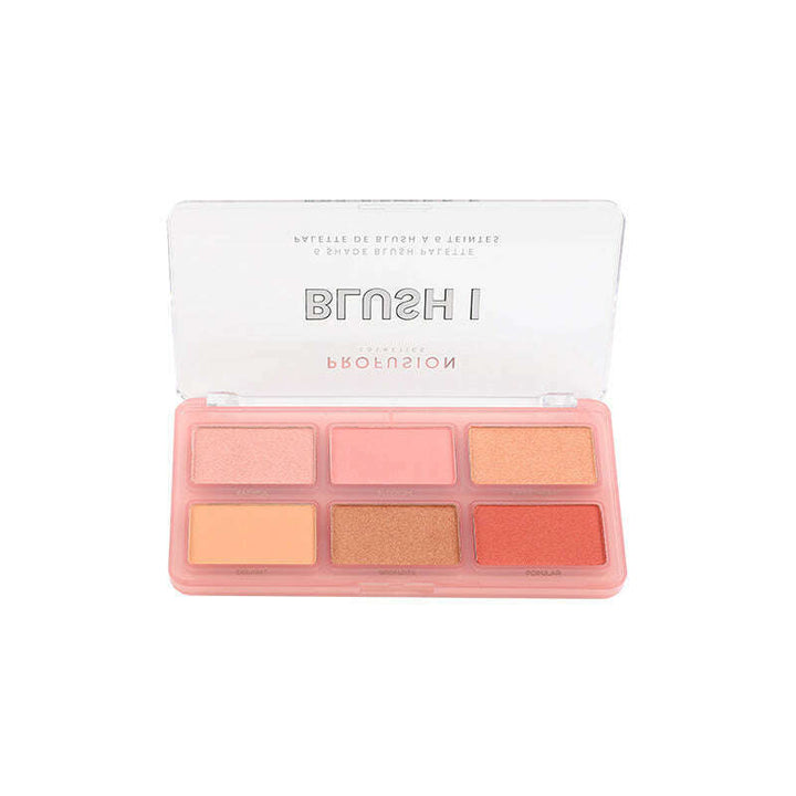 Blush 6 Shade Face Palette