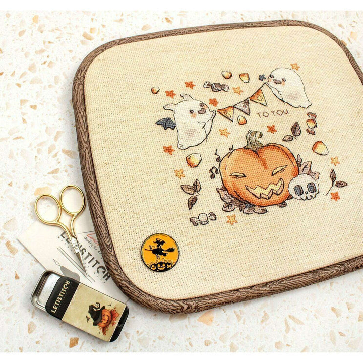 Boo To You  L8814 Counted Cross Stitch Kit