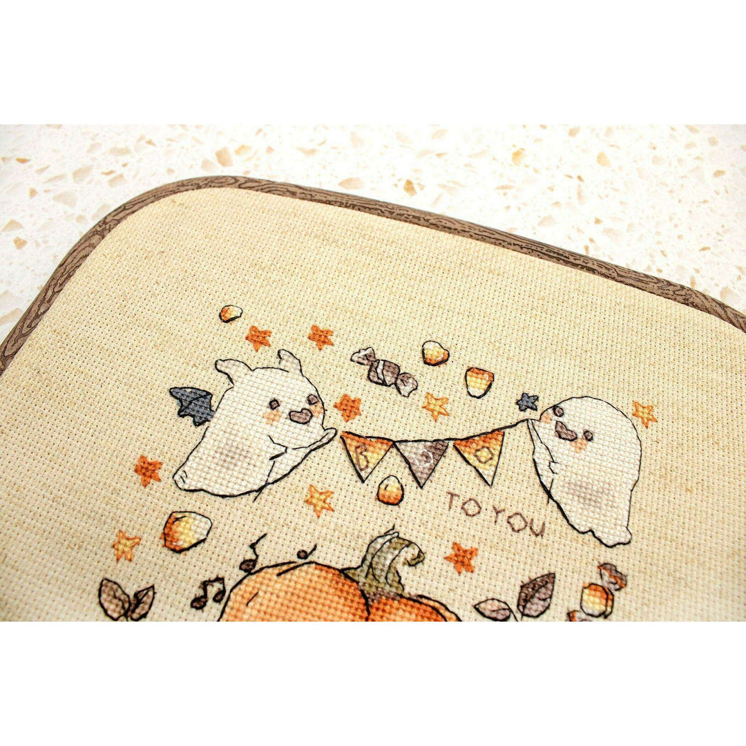 Boo To You  L8814 Counted Cross Stitch Kit