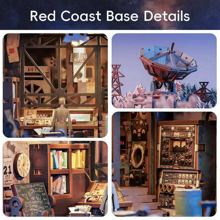 Book Nook Wizardi Miniature - Catching the Droplet Roombox Kit