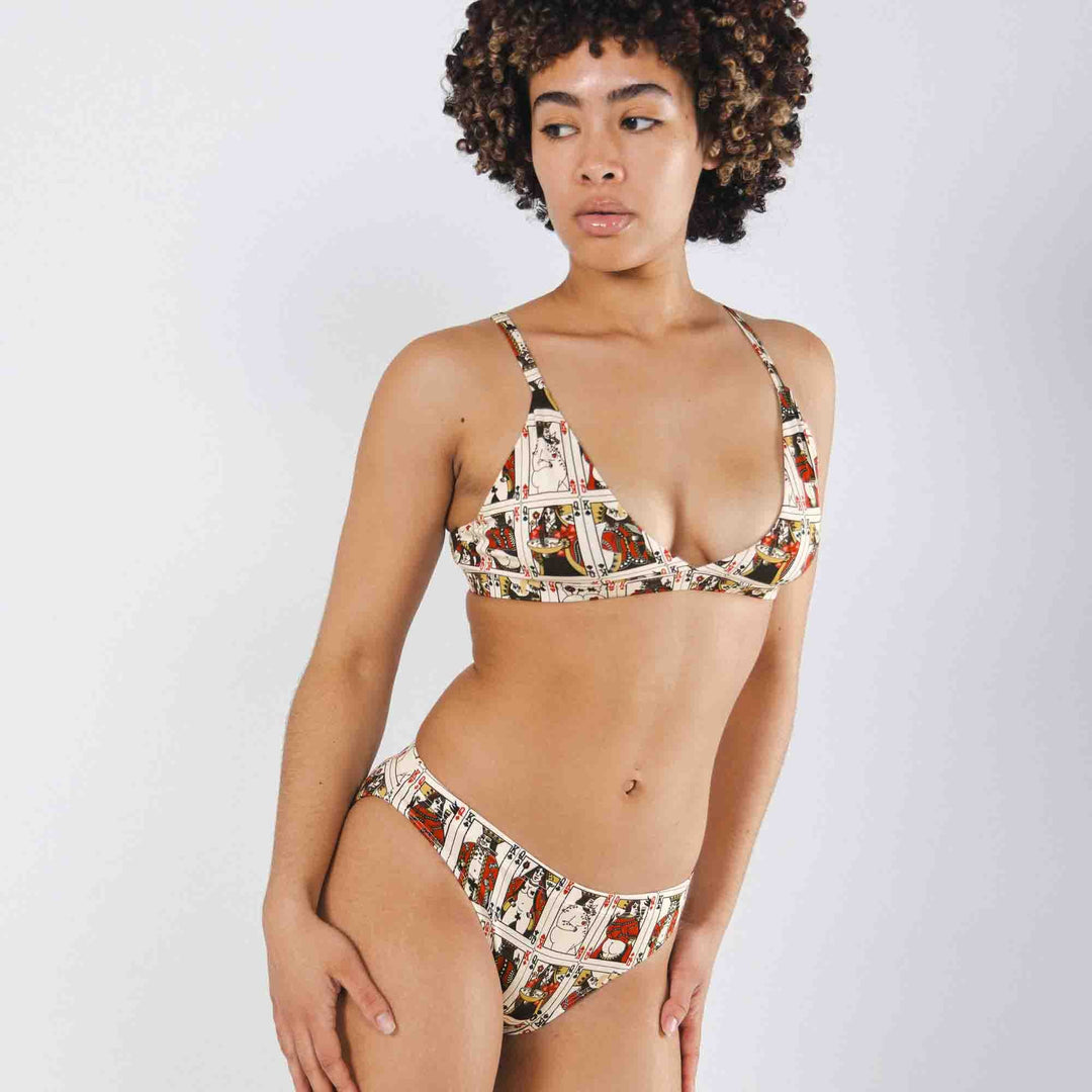 The Bottomless Blackjack | Vintage Playing Cards Modal Bikini Underwear