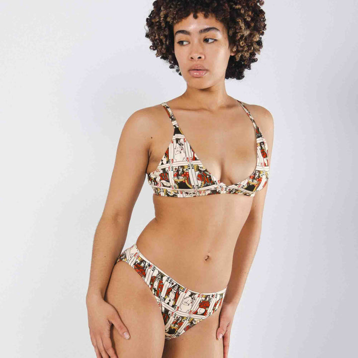 The Bottomless Blackjack | Vintage Playing Cards Modal Bikini Underwear