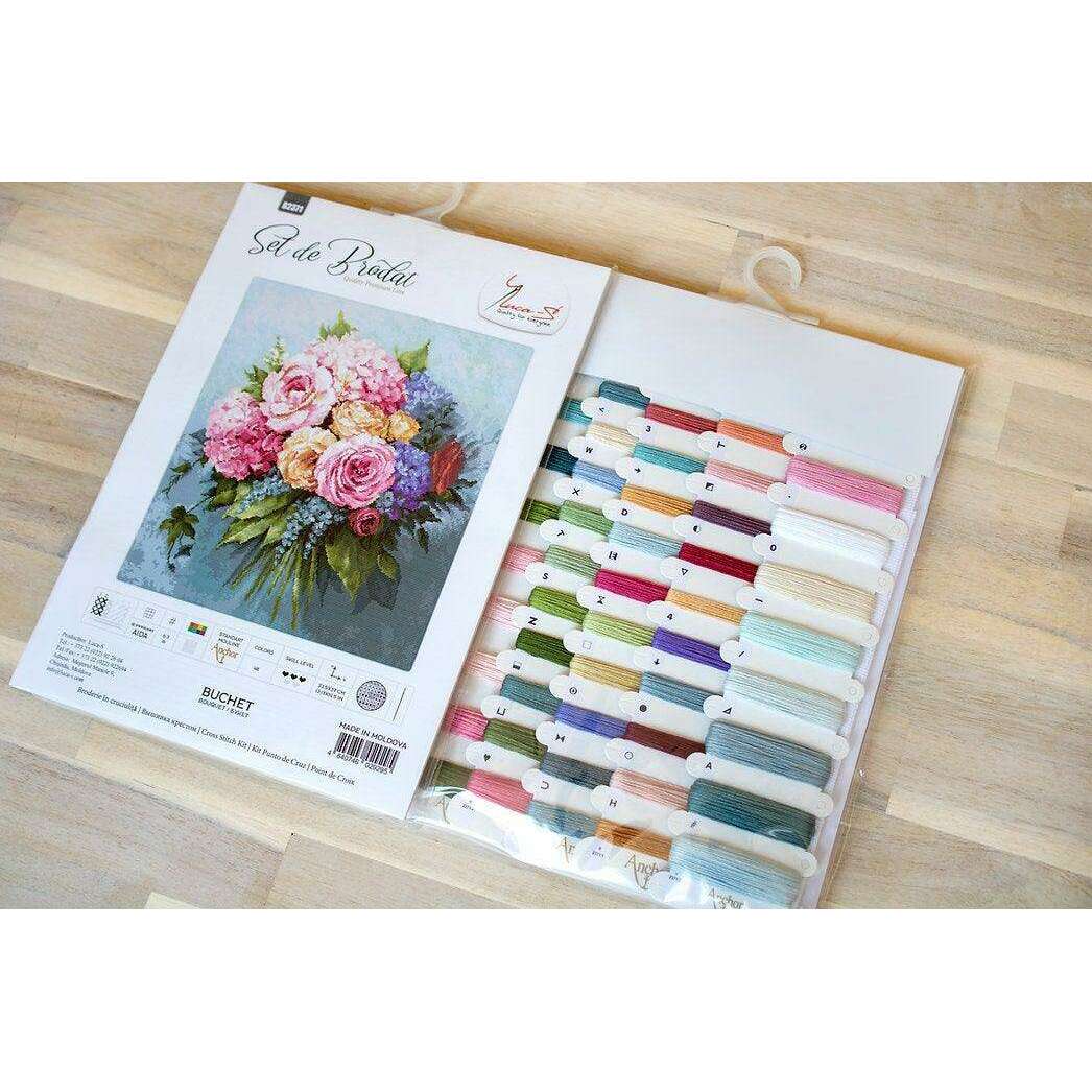 Bouquet B2371L Counted Cross-Stitch Kit