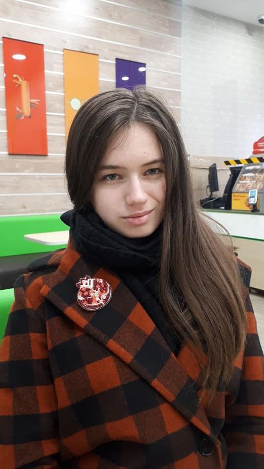 BP-183C Beadwork kit for creating brooch Crystal Art "Pomegranate"