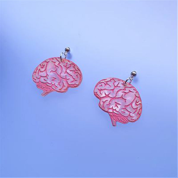 Brain Earrings by Cherryloco Jewellery 1