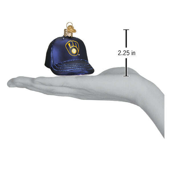Brewers Baseball Cap Ornament