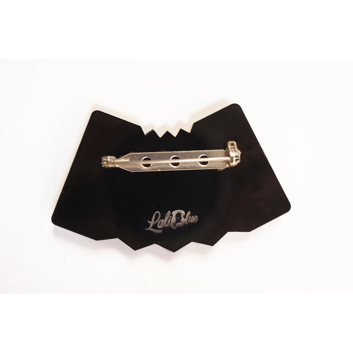 Red Accordion Brooch by Laliblue 2